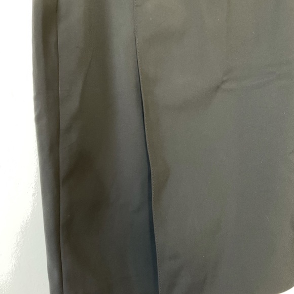 Prada skirt Aline front back slit black business - Picture 5 of 7